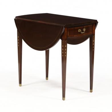 hickory-furniture-american-masterpiece-collection-federal-style-mahogany-pembroke-table