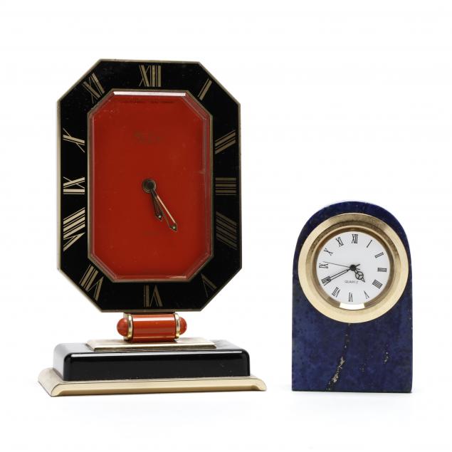 two-small-fashion-desk-clocks
