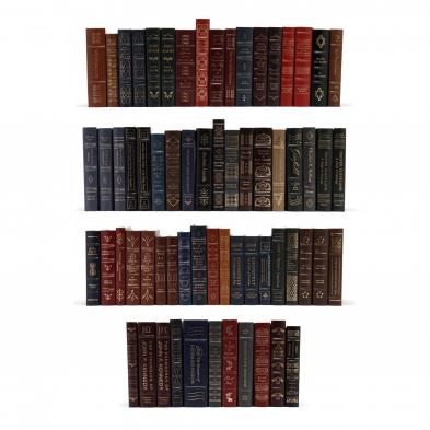 65-easton-press-finely-bound-works-of-american-presidential-biography