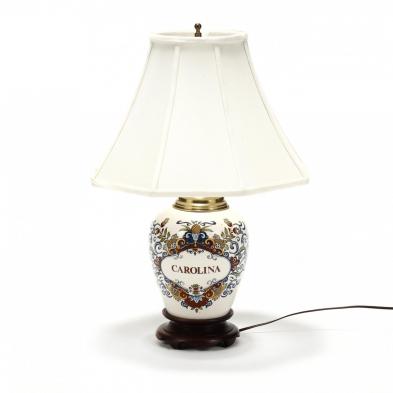 delft-style-carolina-tobacco-jar-table-lamp