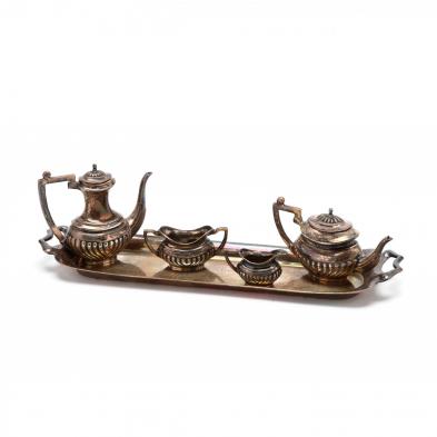 an-elizabeth-ii-silver-miniature-tea-coffee-service