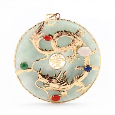 14kt-gold-jadeite-and-gem-set-pendant