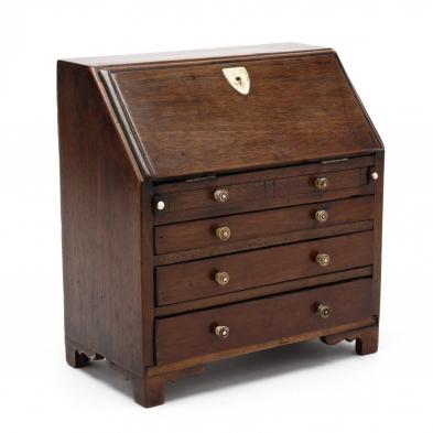 george-iii-mahogany-miniature-slant-front-desk