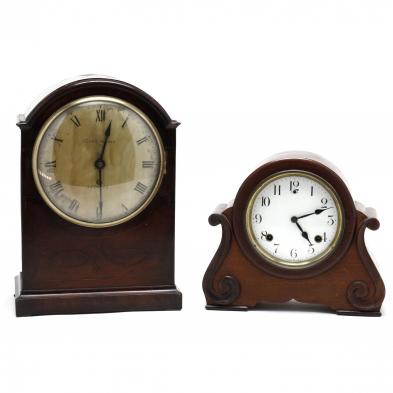 two-vintage-clocks