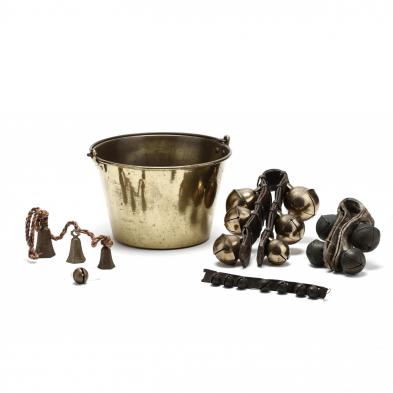 antique-brass-jelly-bucket-and-sleigh-bells