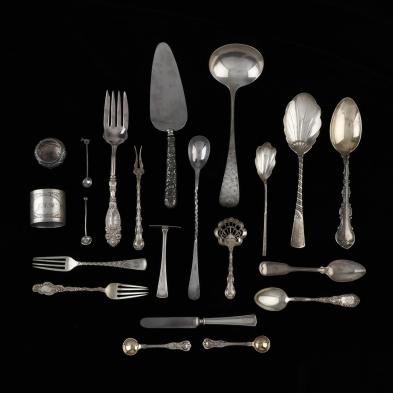 a-collection-of-sterling-silver-flatware-holloware