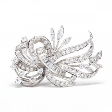 platinum-and-diamond-brooch-pendant