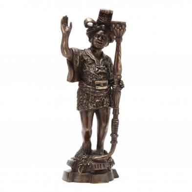 blackamoor-figural-bronze-candlestick