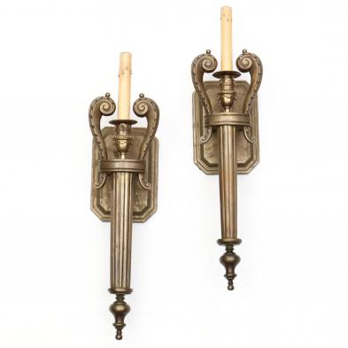 a-pair-of-neoclassical-style-brass-sconces