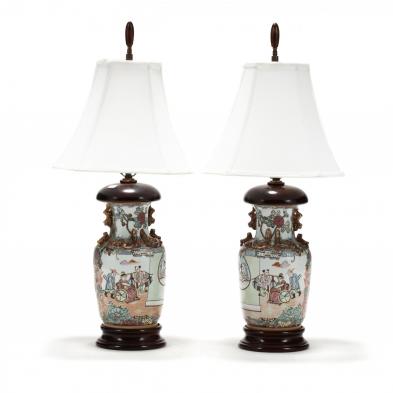 a-pair-of-contemporary-famile-rose-porcelain-table-lamps