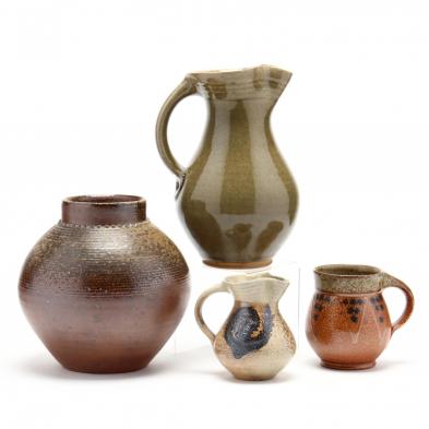 four-mark-hewitt-pottery-apprentice-works