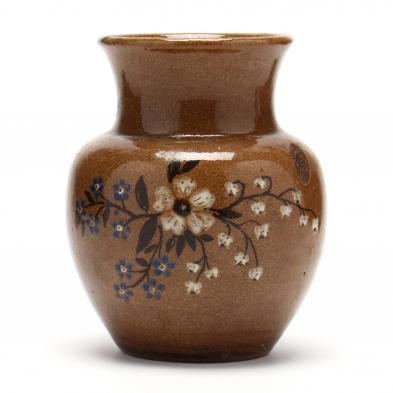 western-nc-pottery-hilton-dogwood-vase