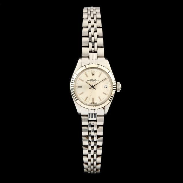 lady-s-stainless-steel-oyster-perpetual-datejust-watch-rolex