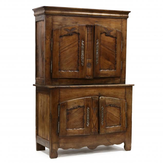 antique-french-provincial-stepback-cupboard