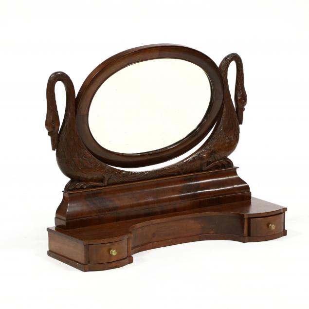 edwardian-carved-mahogany-dressing-mirror