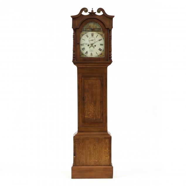 antique-english-oak-tall-case-clock