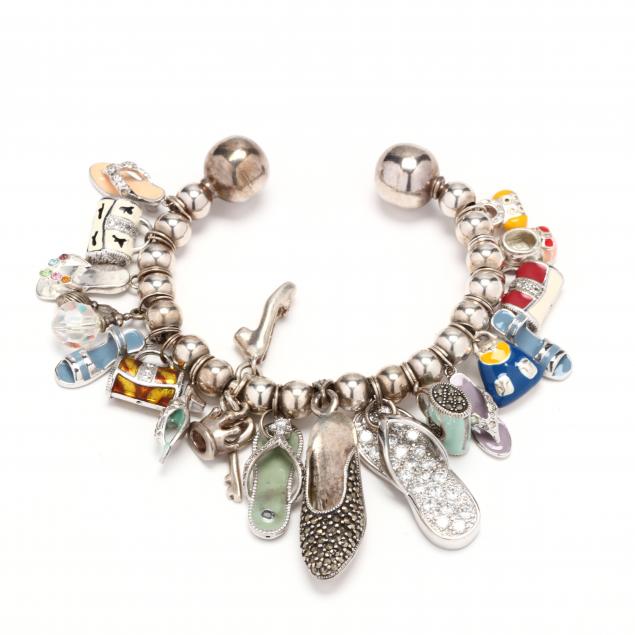 silver-charm-cuff-bracelet