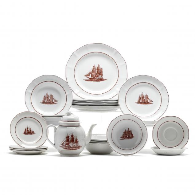 a-partial-set-of-wedgwood-flying-cloud-china