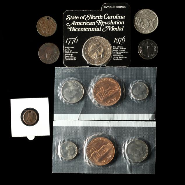antique-tokens-and-bicentennial-mementos