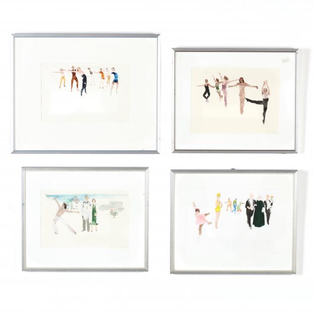 richard-ahr-ny-1925-2012-four-sketches