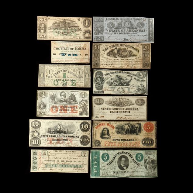 twelve-civil-war-era-southern-states-notes