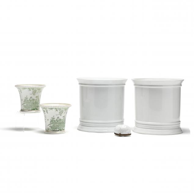 two-pair-of-cache-pots-and-a-trinket-box