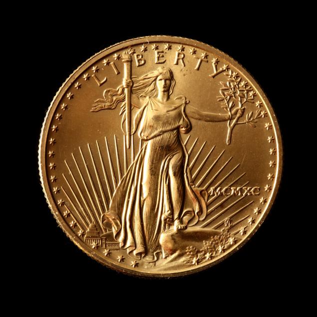 1990-25-half-ounce-gold-american-eagle