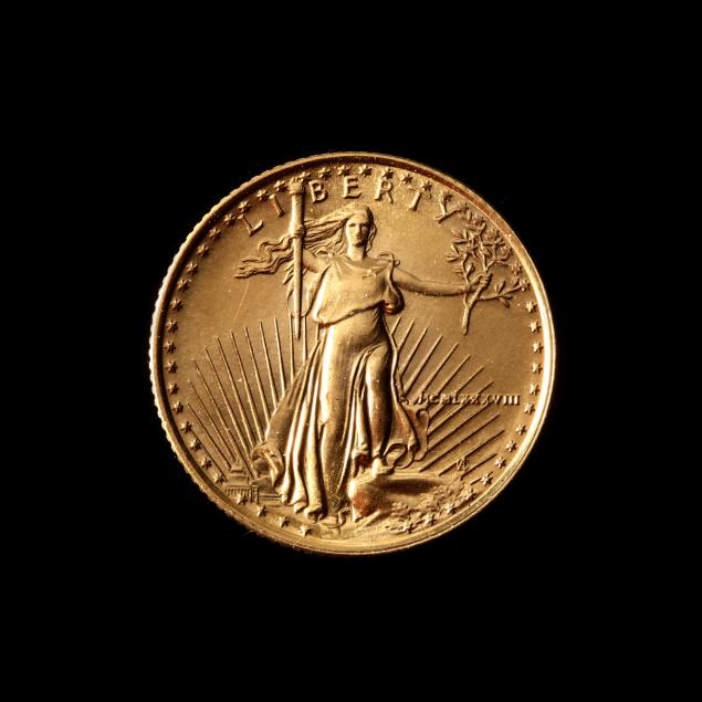 1988-5-gold-1-10th-ounce-gold-american-eagle