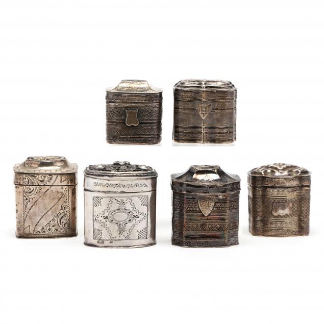 a-collection-of-six-antique-dutch-silver-i-lodereindoosje-i-or-vinaigrette