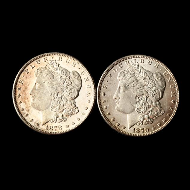 bu-1878-s-and-1879-morgan-silver-dollars