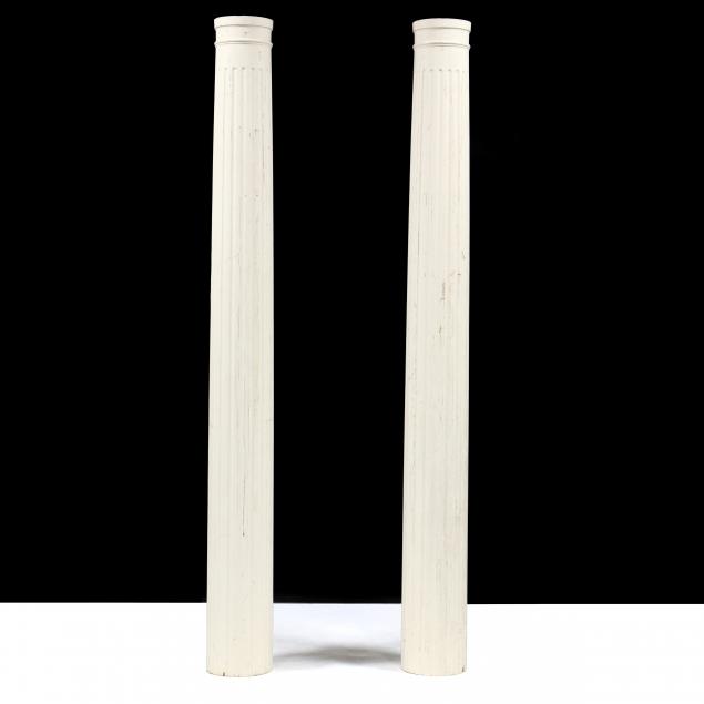 pair-of-large-fluted-carved-and-painted-wood-columns
