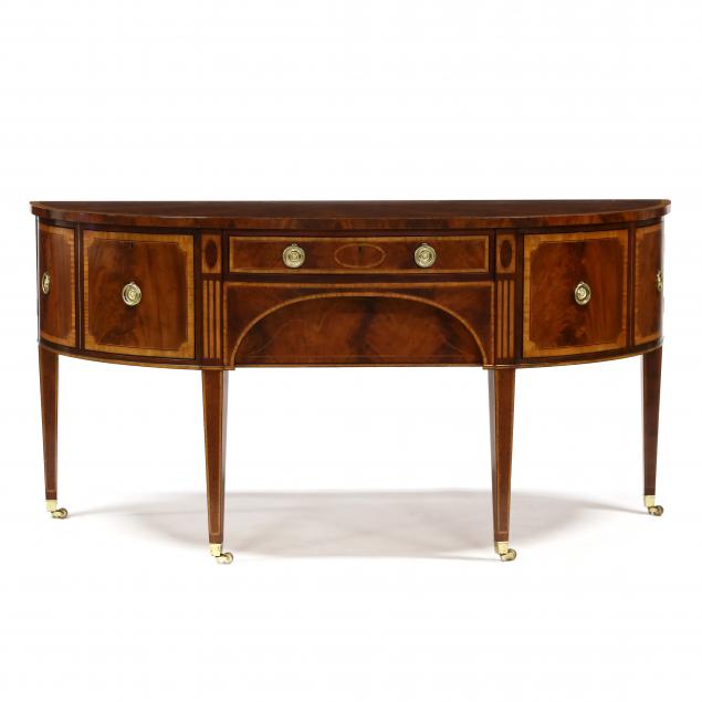 baker-colonial-williamsburg-reproduction-federal-style-inlaid-demilune-sideboard