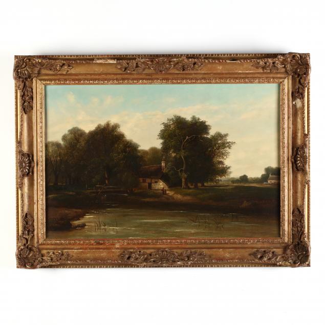 an-antique-english-school-landscape-painting