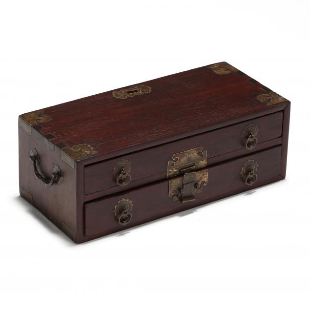 antique-chinese-two-drawer-box