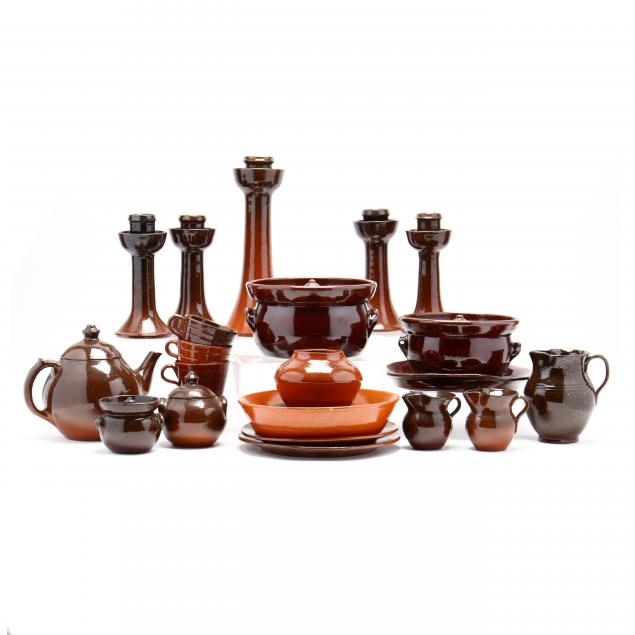 a-group-of-20-ben-owen-master-potter-table-ware