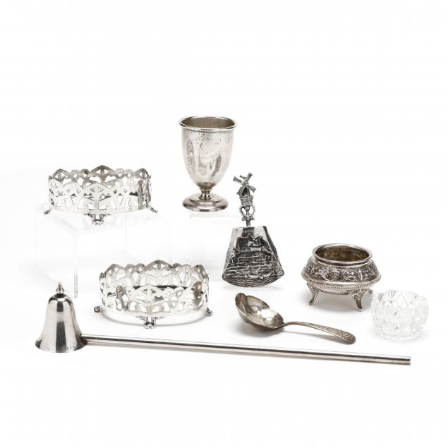 seven-sterling-silver-and-800-silver-table-accessories