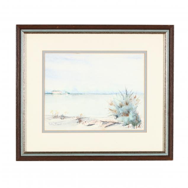 nettie-murril-nc-1911-2000-coastal-watercolor