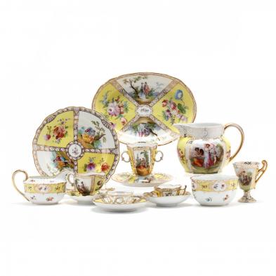 a-group-of-porcelain-partial-tea-service-items