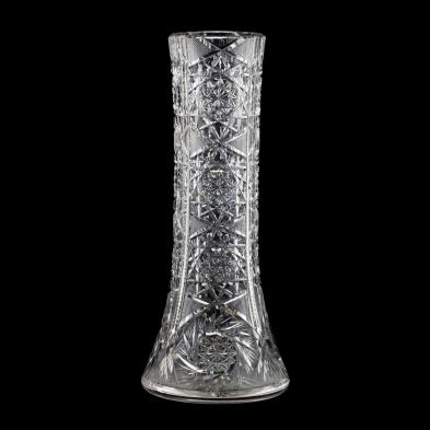an-american-brilliant-period-tall-cut-glass-vase