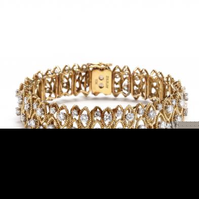 18kt-gold-and-diamond-bracelet-jack-gutschneider