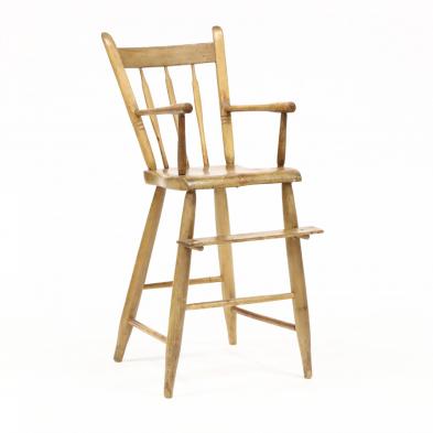 american-primitive-child-s-windsor-high-chair