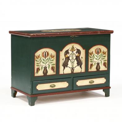 pennsylvania-dutch-style-painted-blanket-chest