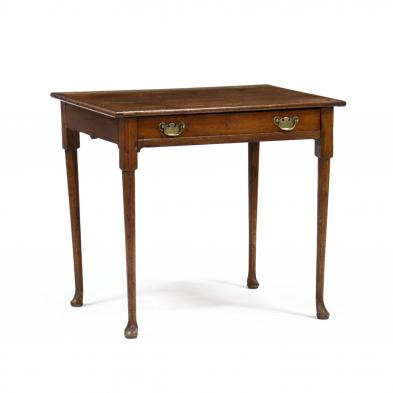 english-queen-anne-oak-one-drawer-writing-table
