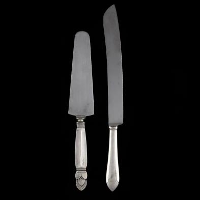 two-sterling-silver-dessert-servers