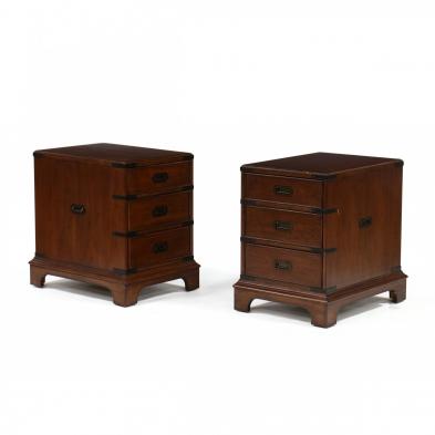 thomasville-pair-of-campaign-style-diminutive-chests