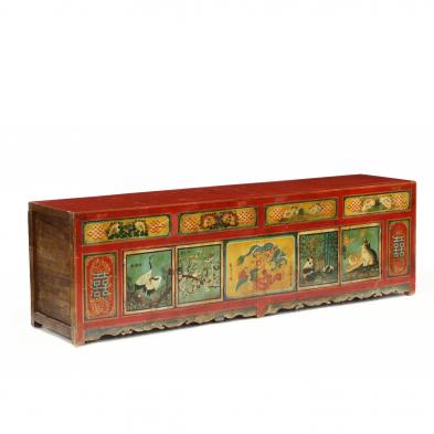 chinese-paint-decorated-console-cabinet