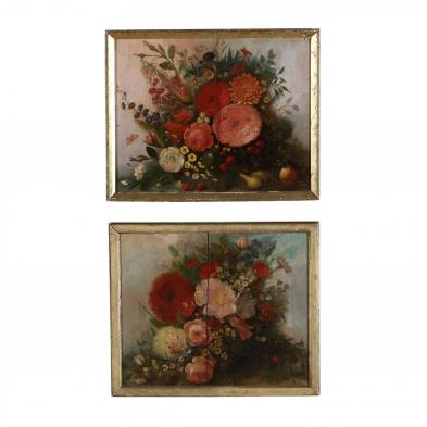 an-antique-pair-of-floral-still-life-paintings