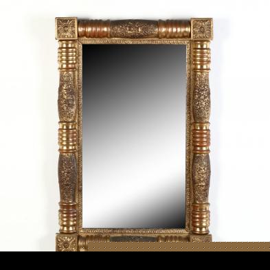 an-american-federal-carved-and-gilt-mirror