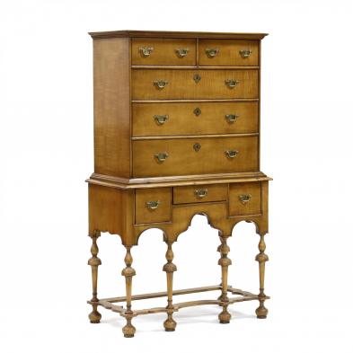 baker-william-mary-style-maple-highboy