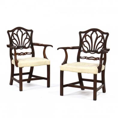 pair-of-george-iii-carved-mahogany-armchairs